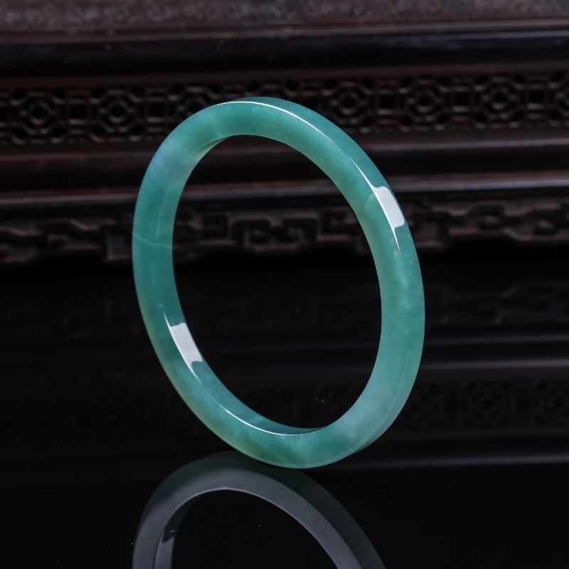 Cocktail Shaker Set - Natural Emerald 48-62mm Burmese Emerald Jade