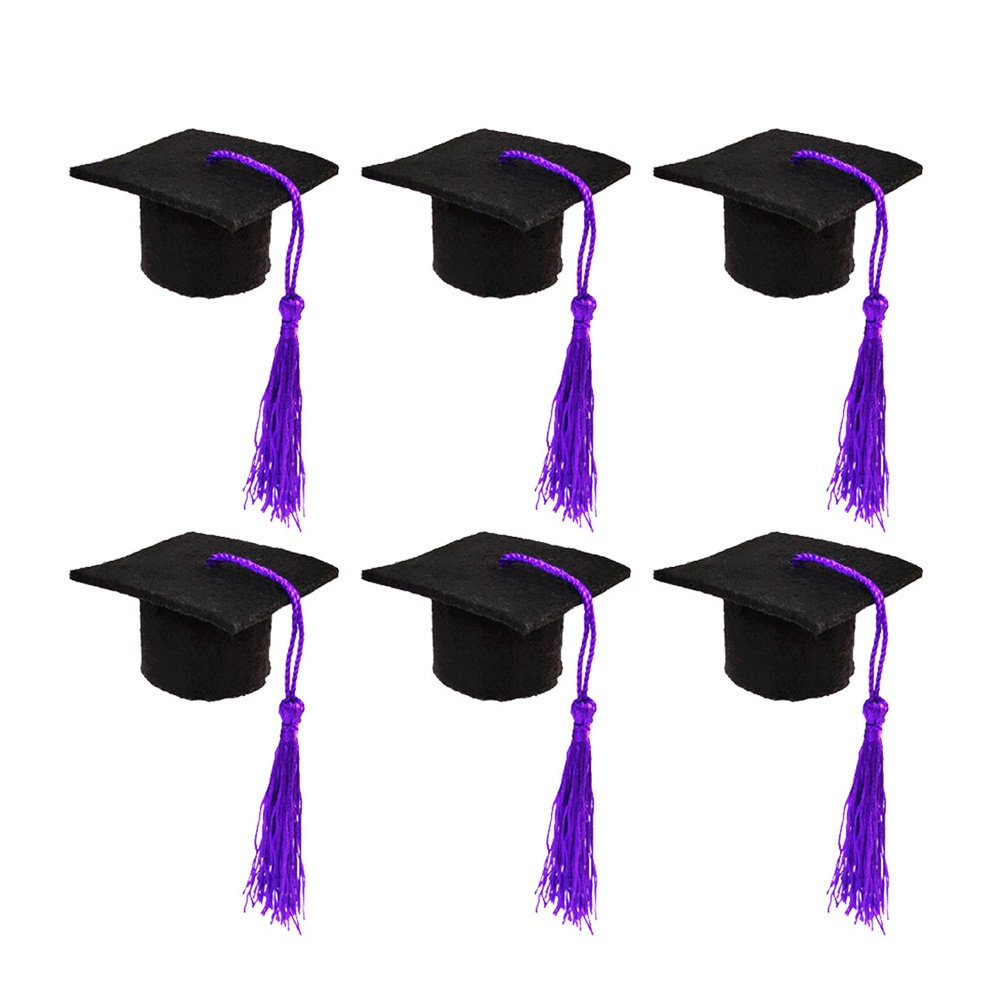 6Pcs Doctoral Cover Mini Docto - огляд і ціна Wine Beer Hat