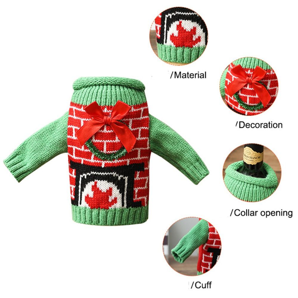 Elk Wine Bottle Cover Snowflak - огляд і ціна Wine Beer Hat