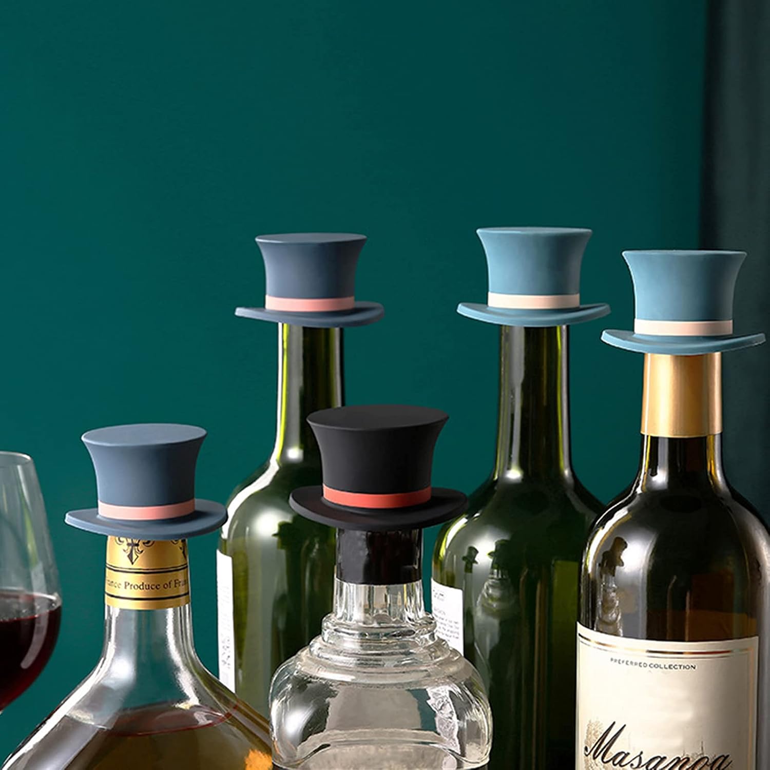 Magic Hat Silicone Wine Bottle - огляд і ціна Wine Beer Hat