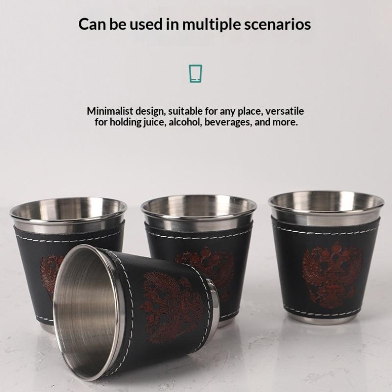 4Pcs/Set Outdoor Travel Cups S - огляд і ціна Whisky Beer And Wine
