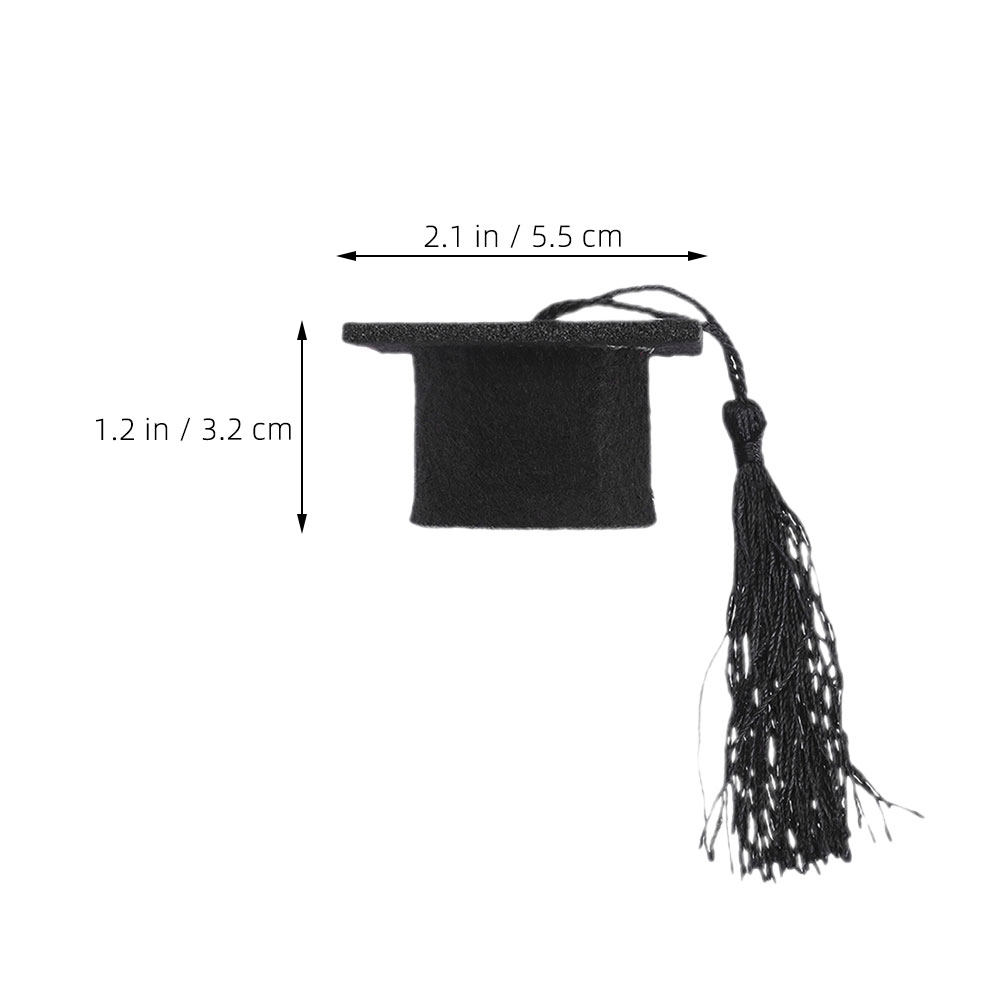 24Pcs Mini Graduation Cap Topp - огляд і ціна Wine Beer Hat