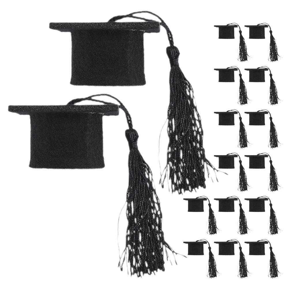 24Pcs Mini Graduation Cap Topp - огляд і ціна Wine Beer Hat